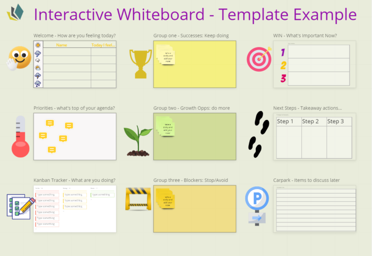 3 Doc Solutions Whiteboard template