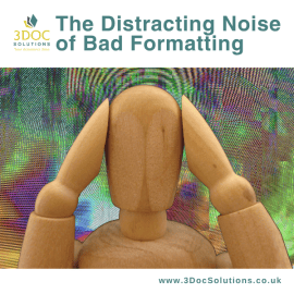 The noise of bad formatting: Why clients can’t focus on your message